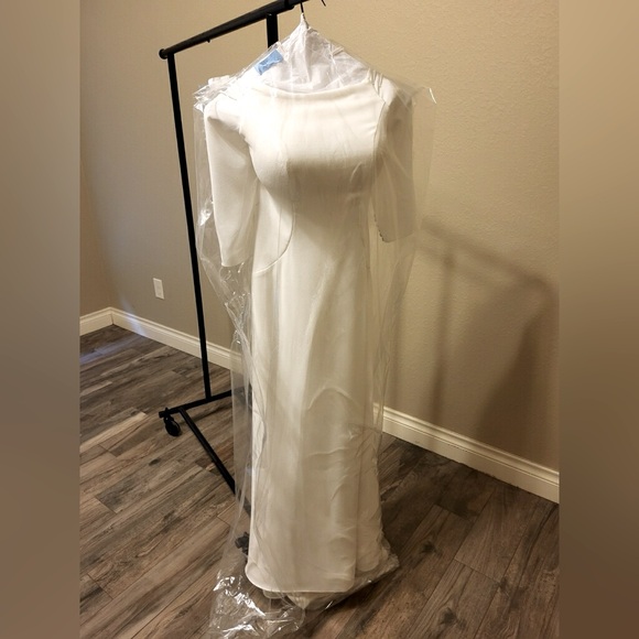 Rosa Clara Capel Wedding Dress & Veil- dress size 8 - Picture 4 of 9